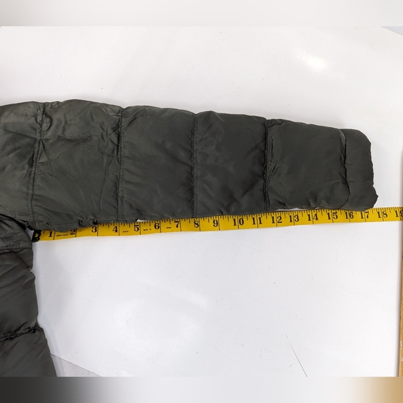 Prada Down Winter Coat Art.28C062, Fur Trimmed Collar - Picture 9 of 13